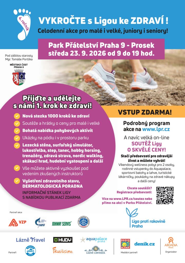 Leták – Vykročte PRAHA 2026_148 x 210-zm